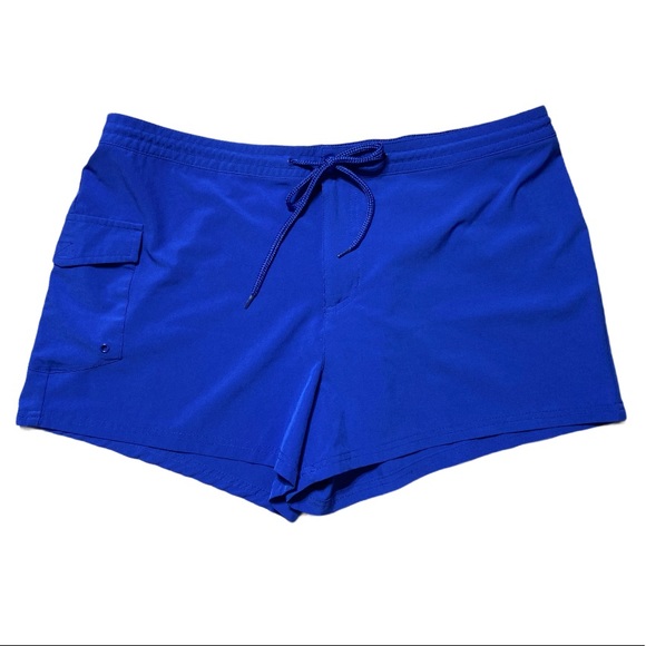 George Short Blue Side Pocket String Tie XLarge - Picture 7 of 7